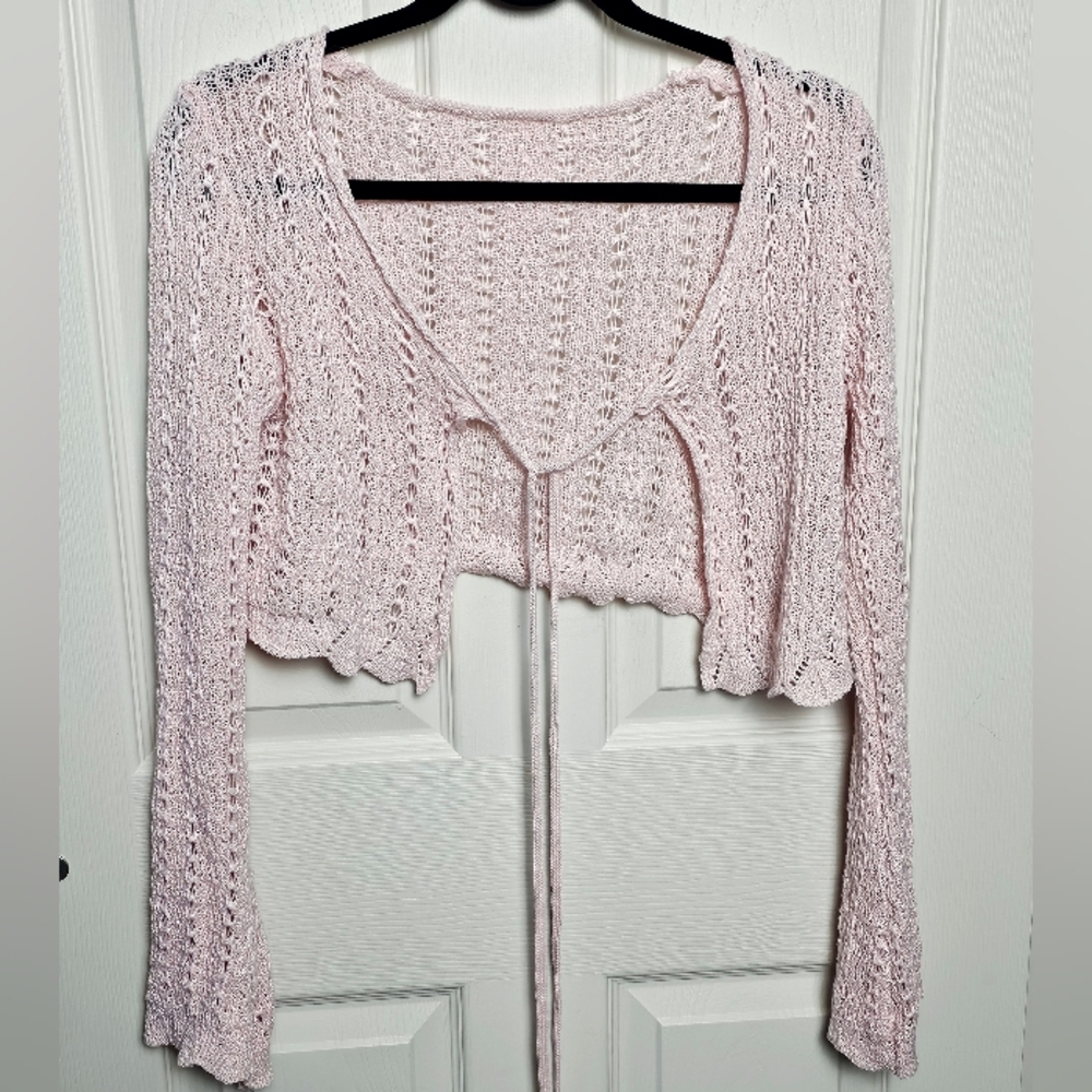 Light pink top